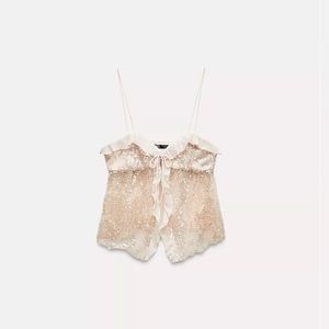ZARA Sequin Camisole